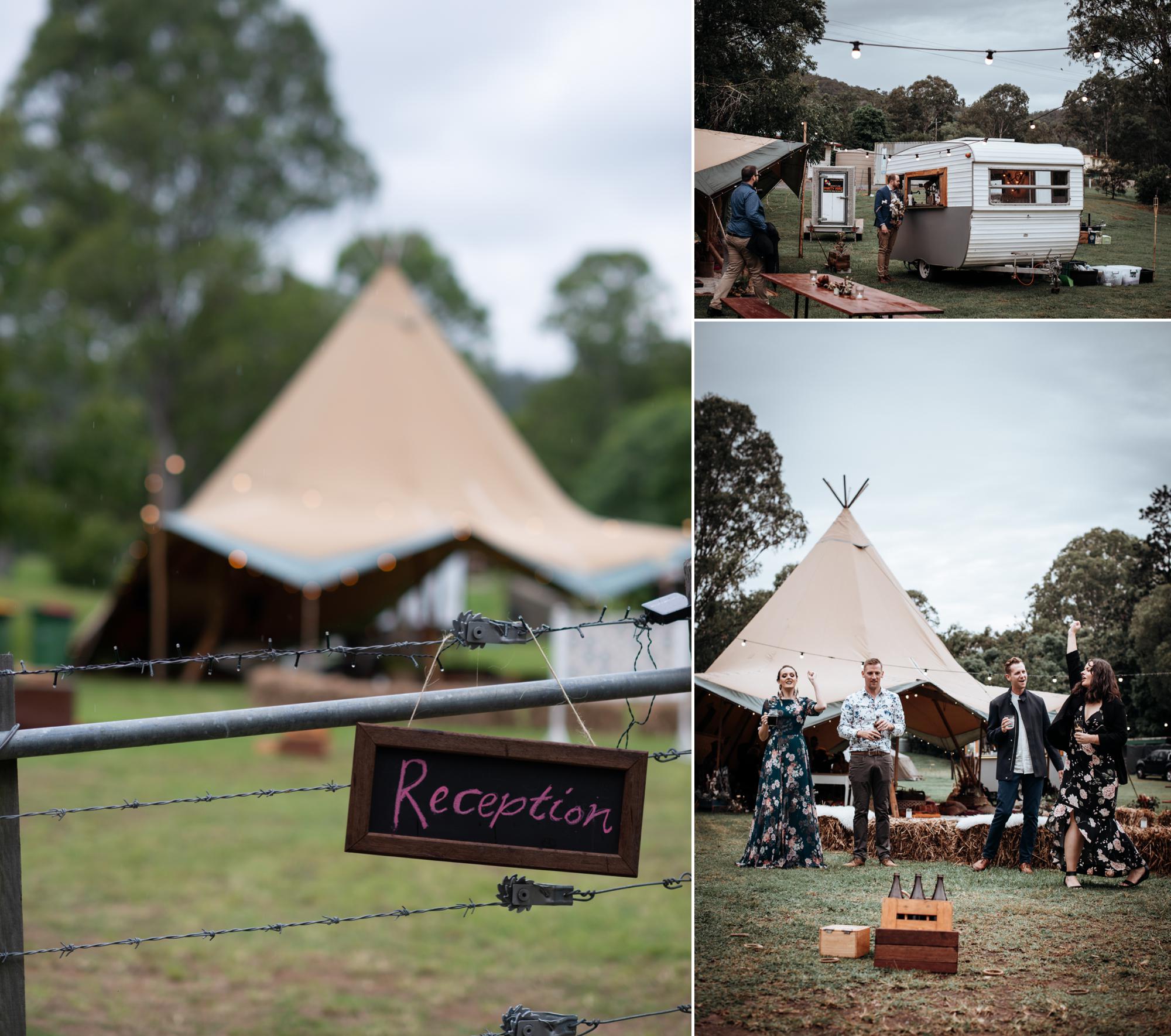 Country Boho Tipi Wedding